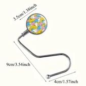 Masaya Takılabilen Çanta Askısı Çanta Tipi Pratik Metal Çanta Kanca thumbnail 5