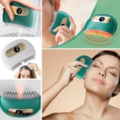 1 Adet Akıllı Elektrik Akımlı EMS Titreşimli Masaj Tarağı Kademeli Yüz Masaj Aleti Aparatı thumbnail 1