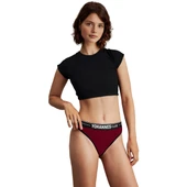 Yohannes Club, Kadın Lastik Kemerli Tanga Külot, Çoklu Renk, Çoklu Paket, 4'lü Paket thumbnail 2