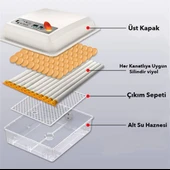 Kaz Yumurtası Uyumlu Kuluçka Makinesi thumbnail 5