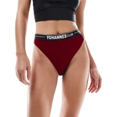 Yohannes Club, Kadın Lastik Kemerli Brazilian Külot, Çok Renkli, Çoklu Paket, 5'li Paket thumbnail 7