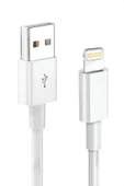 GLOBTEL Iphone 7 8 X Xs Xr 11 12 13 14 Pro/plus/max Hızlı Şarj Kablosu Usb To Lightning Beyaz 1 Mt thumbnail 1