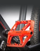 Promend Renkli Platform Pedal MTB Freeride Kaymaz Rulmanlı Plastik Pedal Ultra Hafif Sarı Renk thumbnail 9