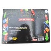 NotYaz 29x21 50 Yaprak 6 Blok Başarı Haftalık Planlayıcı Kalemler (BH-3464) thumbnail 2