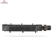 Promend Renkli Platform Pedal MTB Freeride Kaymaz Rulmanlı Plastik Pedal Ultra Hafif Turuncu Renk thumbnail 5