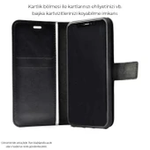 Vivo V50 Lite 5G Uyumlu Deri Görünümlü Cüzdanlı Standlı Kapaklı Kılıf - 6