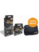 Bic Flex 5 Tıraş Makinesi + 6 Adet Yedek Tıraş Bıçağı + Çanta - 1