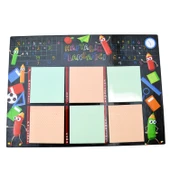 NotYaz 29x21 50 Yaprak 6 Blok Başarı Haftalık Planlayıcı Kalemler (BH-3464) thumbnail 1