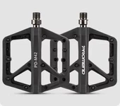 Promend Renkli Platform Pedal MTB Freeride Kaymaz Rulmanlı Plastik Pedal Ultra Hafif Siyah Renk thumbnail 11