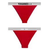 Yohannes Club, Kadın Lastik Bantlı Brazilian Külot, Çok Renkli, Çoklu Paket, 4'lü Paket thumbnail 9