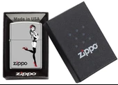 Zippo Sexy Pin Up Woman Dizayn Çakmak thumbnail 2