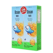 Ocean Multi Vitamin + Multi Mineral + Balık Yağı Ballı - Portakal Aromalı 150 ml + 150 ml - 1
