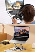 360 Derece Dönebilen Hava Aldıran Laptop Standı thumbnail 8