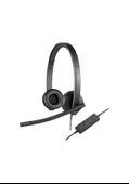 LOGİTECH H570E STEREO KABLOLU KULAKLIK-USB-A - 4