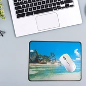 25x32 cm Küçük Boy Mouse Pad Manzara Ada thumbnail 4