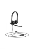 LOGİTECH H570E STEREO KABLOLU KULAKLIK-USB-A - 3