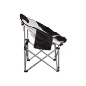 Madfox Moonchair Deluxe Katlanır Kamp Sandalyesi Siyah/Gri - 4