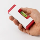 120 mm 12 cm Mıknatıslı Mini Su Terazisi Küçük Hassas El Tipi İnşaat Montaj Terazisi thumbnail 3