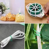 50 Metre Kendiliğinden Kesici Bıçaklı Bitki Saksı Kablo Sabitleme Teli thumbnail 3