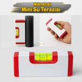 120 mm 12 cm Mıknatıslı Mini Su Terazisi Küçük Hassas El Tipi İnşaat Montaj Terazisi thumbnail 2