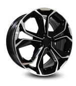 4*100*17*7.5 ET35 CH67.2 DY177 BLACK DIAMOND ARCEO - 1