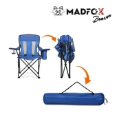 Madfox Beacon Katlanır Kamp Sandalyesi MAVİ - 4