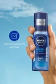 NIVEA MEN Erkek Pump Sprey Deodorant Fresh Active 75ml, Ter Ve Ter Kokusuna Karşı 48 Saat Koruma - 4