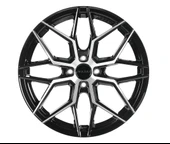 4*100*17*7.0 ET35 CH67.1 BLACK DIAMOND ARC-M02-08 - 1