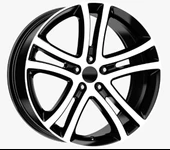 5*112*18*8.0 ET40 73.1 DY548 BLACK DIAMOND - 1