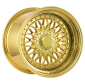 4*100*16 4*108*16*9.0 ET25 CH73.1 EMR479-03 GOLD CROME - 1