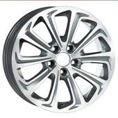 4*108*14*6.0 ET35 CH63.4 SILVER DIAMOND EMR-G690-05 - 1