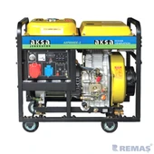 Aksa AAP 8000 DE-3 Trifaze Marşlı 8 kVA Dizel Jeneratör thumbnail 2