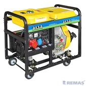 Aksa AAP 8000 DE-3 Trifaze Marşlı 8 kVA Dizel Jeneratör thumbnail 1