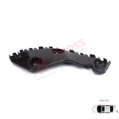 Renault Dacia Duster MK1 HS 2010-2017 622210009R için Arka Sol Tampon İç Bağlantı Braket Ayağı thumbnail 3