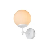 Mano Aydınlatma Dolphin Aplik Beyaz Camlı Aplik Salon Aplik Yatak Odası Aplik thumbnail 2