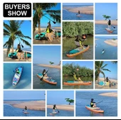 ULTTY Sup Paddle Board Seti (Şişme Paddle Board + Kürek + Pompa) Sup Board/Stand Up Paddle TURKUAZ 320-81-15 thumbnail 5