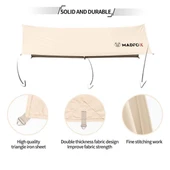 Madfox OEM Tarp 4x3 mt [ Güneş ve Rüzgar Koruma Brandası ] - 1