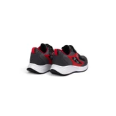 Çocuk Unisex Füme Kırmızı Cırtlı Rahat Günlük Sneaker Spor Ayakkabı thumbnail 2