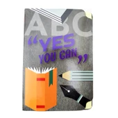 Not Yaz 20x13 64 Yaprak Kampüs Bloknot Yes You Can Çizgili (KB-9091) thumbnail 1