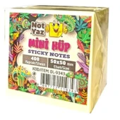 Not Yaz 5x5 400 Yaprak Yapışkanlı Not Kağıdı Sarı (DL-9343) thumbnail 1