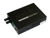 Bridge Media Converter<br>
10/100Base-TX - 100Base-FX (ST, MM)<br>
2km - 1