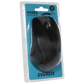 Everest SM-207B Usb Siyah 1200 DPI Optik Kablolu Mouse - 6