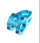 BİKE SKY Wake Alüminyum Mavi Bisiklet Kısa Gidon Boğazı 40mm Bisiklet Yedek Parça 31,8mm thumbnail 1