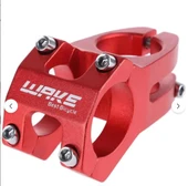 BİKE SKY Wake Alüminyum Kırmızı Bisiklet Kısa Gidon Boğazı 40mm Bisiklet Yedek Parça 31,8mm thumbnail 1