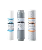 AQUAFLY ÇİFT KARBONLU 3LÜ SU ARITMA FİLTRESİ AÇIK KASA CİHAZ UYUMLU thumbnail 1