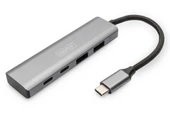 Digitus USB-C 4-Port Hub, 2 x USB-A port 3.1 Gen2, 2 x USB-C port 3.1 Gen2, 5Gbps<br>
Digitus USB-C 4-Port Hub, 2 x USB-A port 3.1 Gen2, 2 x USB-C port 3.1 Gen2, 5Gbps - 1