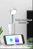 2li SET Şarjlı Masa Lambası + Kronometreli Öğrenci Saati Renk Ayarlı Ders Çalışma Okuma Lambası 975 thumbnail 8