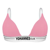 Yohannes Club, Kadın Pamuklu Üçgen Sütyen, Ayarlama Askılı, Renk Seçenekli, Tekli paket thumbnail 4