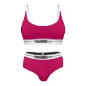 Yohannes Club, Kadın Pamuklu İç Çamaşırı Takımı, (Bralet-hipster) Renk seçenekli thumbnail 5