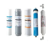 AQUA FLY Su Arıtma Filtresi ÇİFT KARBONLU 5li Set Arıtıcı Filtresi 10' AÇIK KASA UYUMLU thumbnail 1